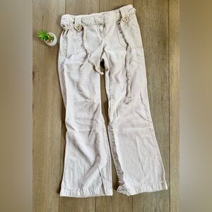 Dynamite flare linen summer pants